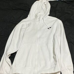Nike White Men's Hoodie